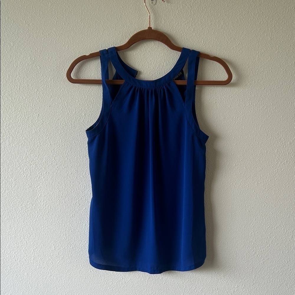 Express Royal Blue Tank Top